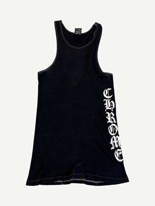 Chrome Hearts Vintage Fuck You Vertical Logo Tank Top