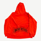 Chrome Hearts Vintage Neon Orange Scroll Thermal Lined Hoodie