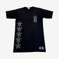 Chrome Hearts Vintage Stars Multi Logos Tee
