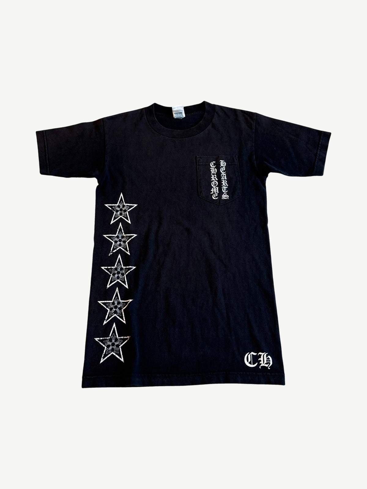 Chrome Hearts Vintage Stars Multi Logos Tee