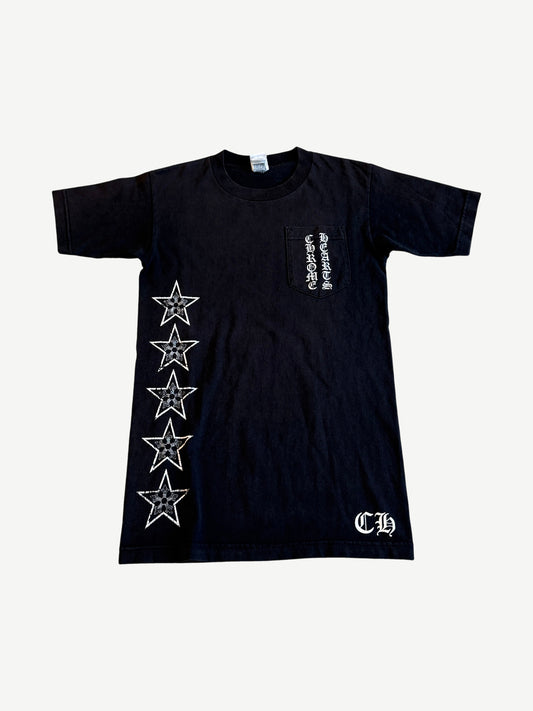 Chrome Hearts Vintage Stars Multi Logos Tee