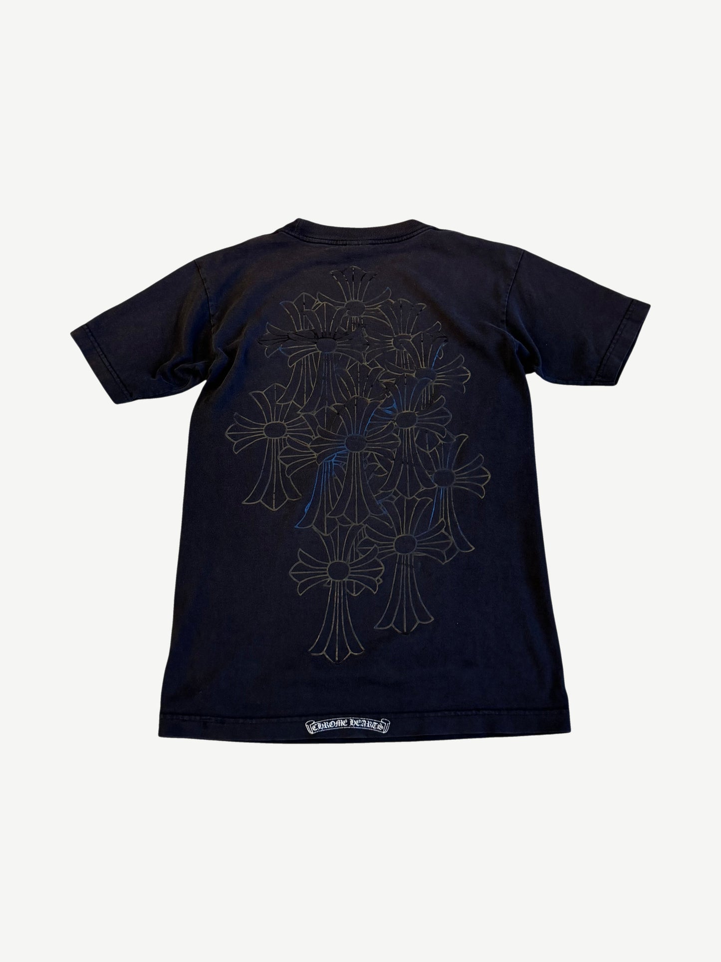 Chrome Hearts Vintage Tonal Cemetery Dagger Pocket Tee