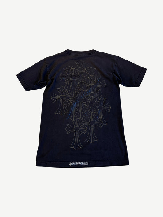 Chrome Hearts Vintage Tonal Cemetery Dagger Pocket Tee