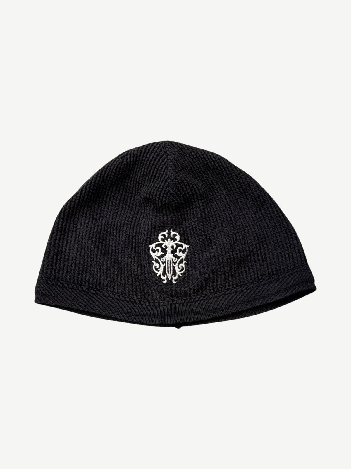 Chrome Hearts Vintage Vine Dagger Scroll Thermal Skully Beanie