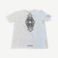 Chrome Hearts White Floral Cross Tee