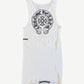 Chrome Hearts White Horseshoe Fuck You Tank Top