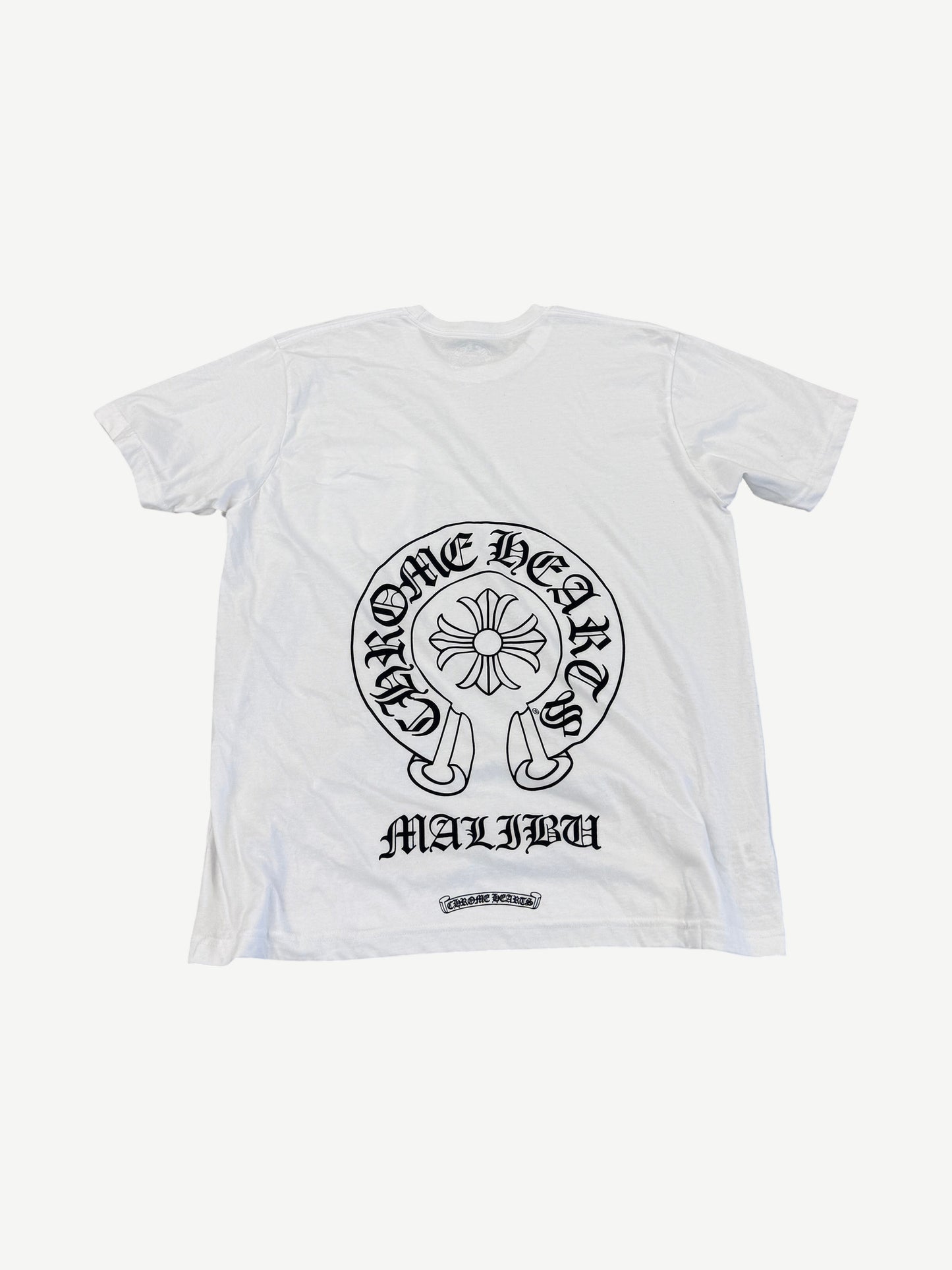Chrome Hearts White Malibu Exclusive Horseshoe Tee