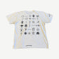 Chrome Hearts White Multi Logo Tee
