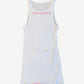Chrome Hearts White Pink Love You Tank Top