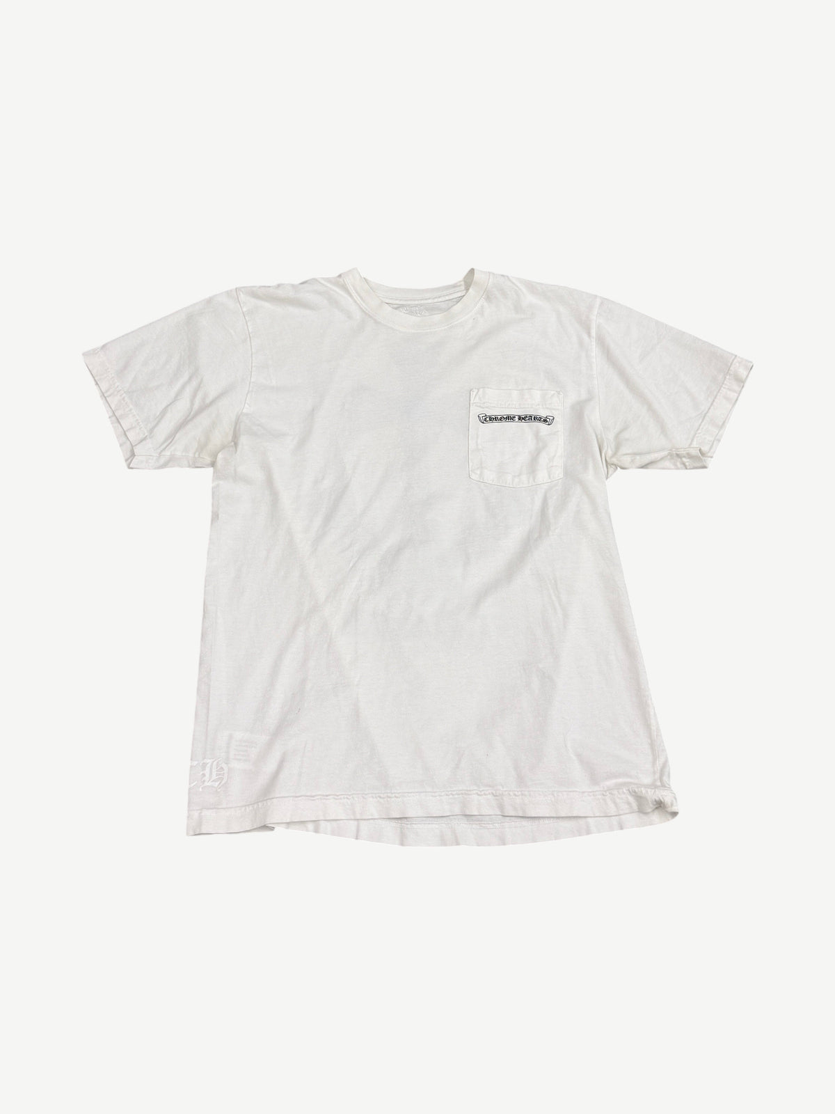 Chrome Hearts White St. Barth Exclusive Cross Tee