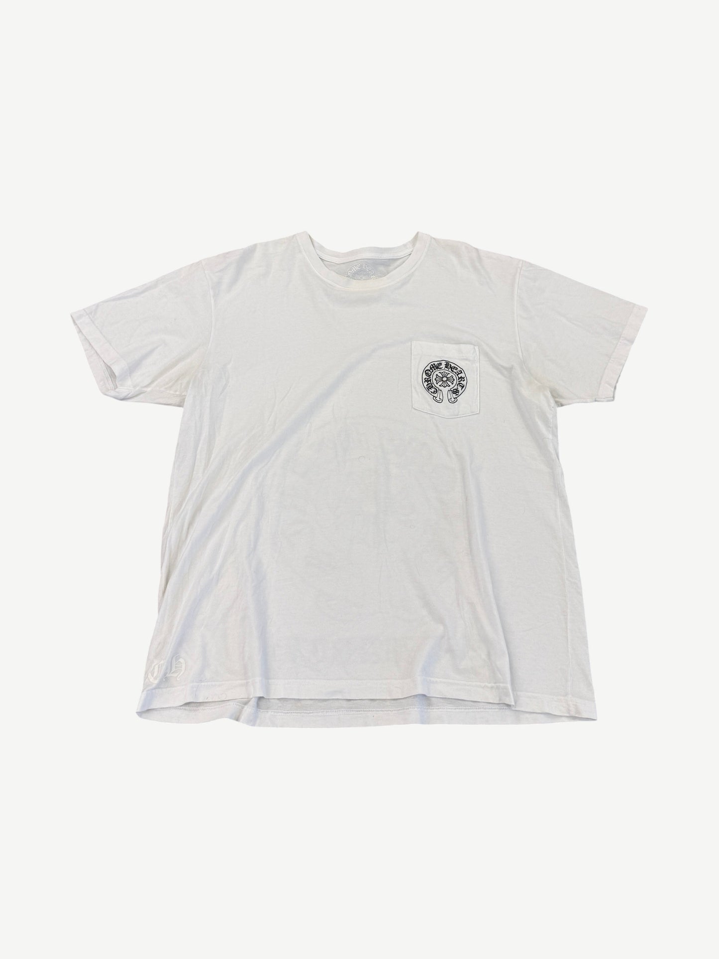 Chrome Hearts White St Barths Exclusive Horseshoe Tee