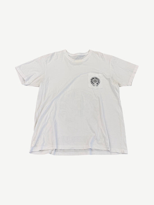 Chrome Hearts White St Barths Exclusive Horseshoe Tee