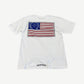 Chrome Hearts White USA Flag Dagger Tee