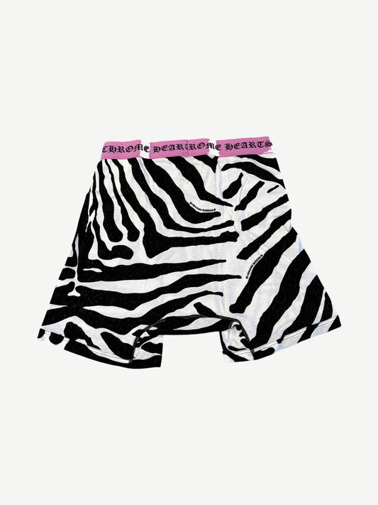 Chrome Hearts Zebra Classic Rib Boxer Brief