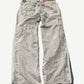 Diesel D-Rekiv straight jeans back in gray acid wash with classic Diesel pockets and brown leather tag