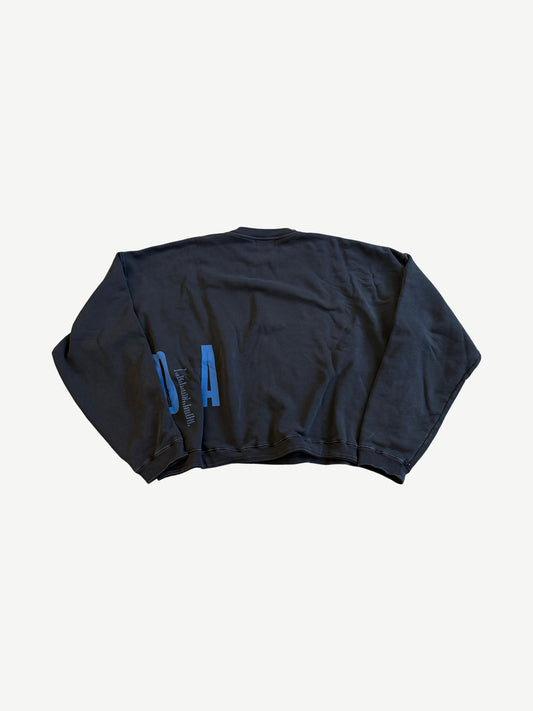 Enfants Riches Deprimes Black Blue Harvard Crewneck