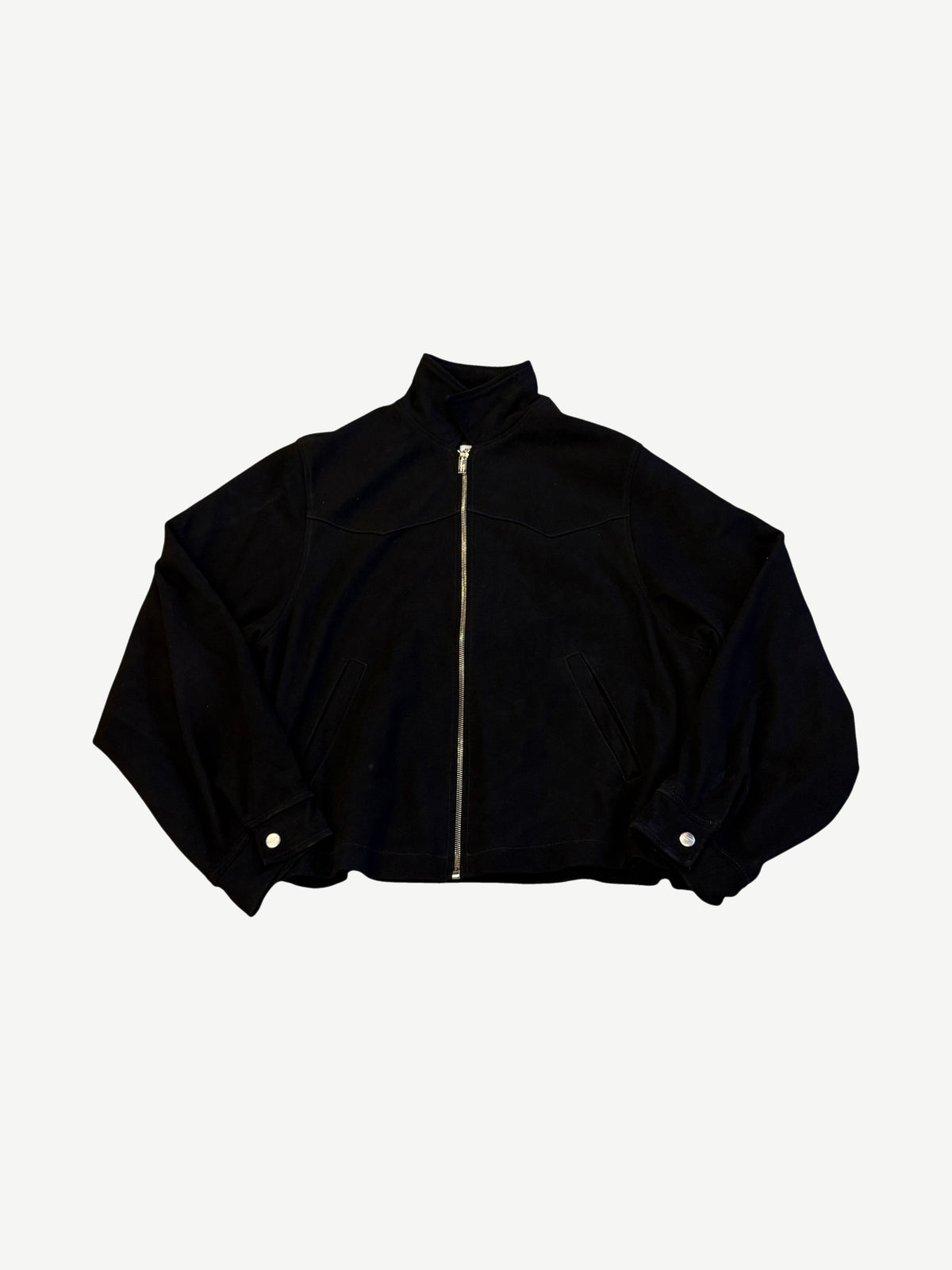 Enfants Riches Deprimes Black Suede Western Jacket