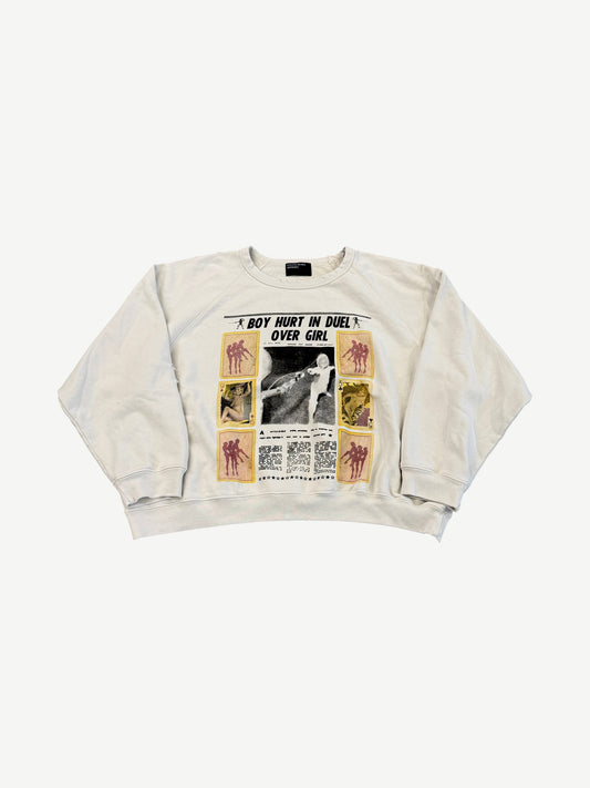 Enfants Riches Deprimes Boy Hurt In Duel Crewneck