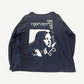 Rear of Enfants Riches Deprimes Christiane F cream longsleeve showing relaxed boxy fit and crew neckline.