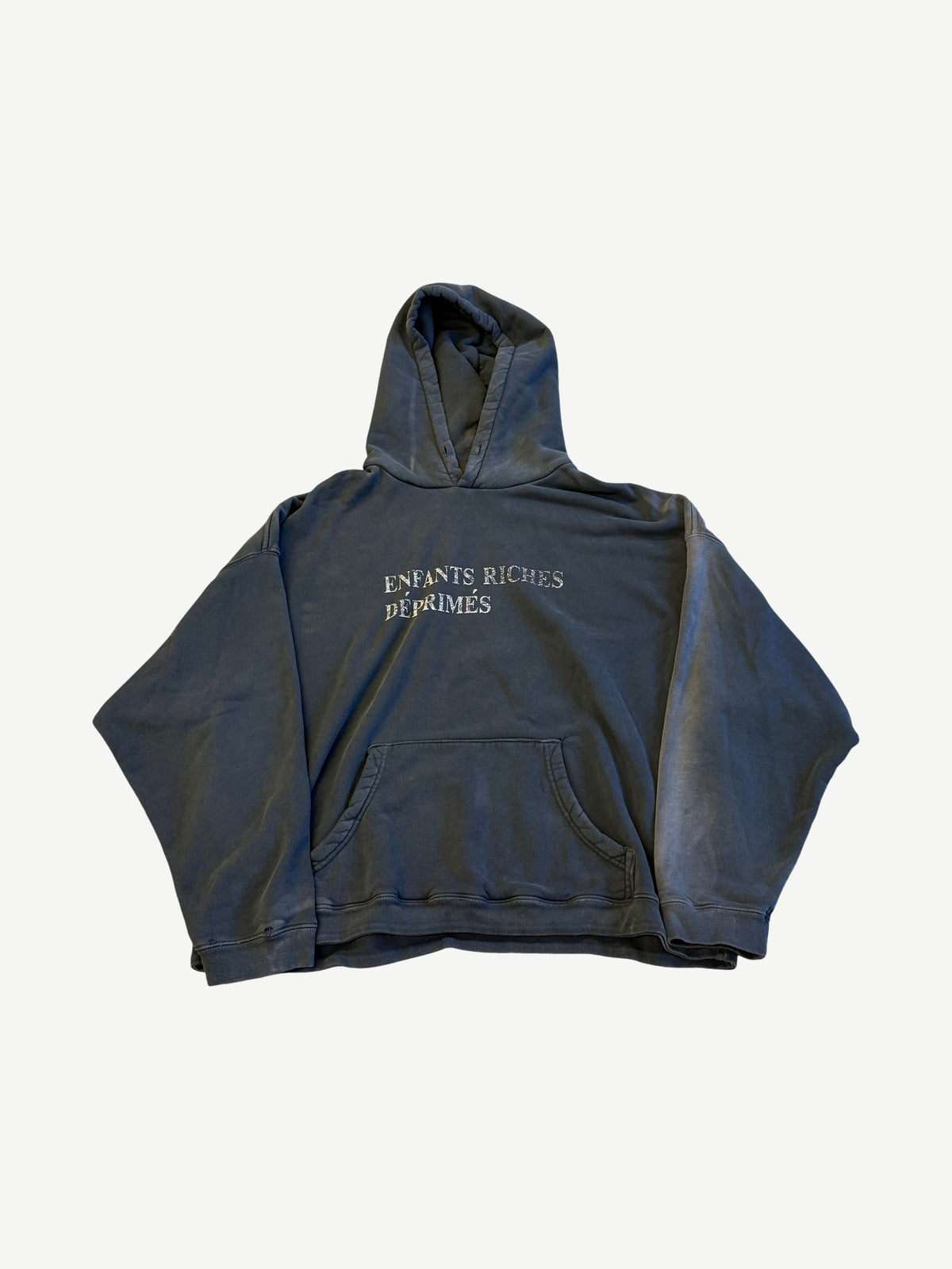 Enfants Riches Deprimes Faded Gray Classic Logo Hoodie