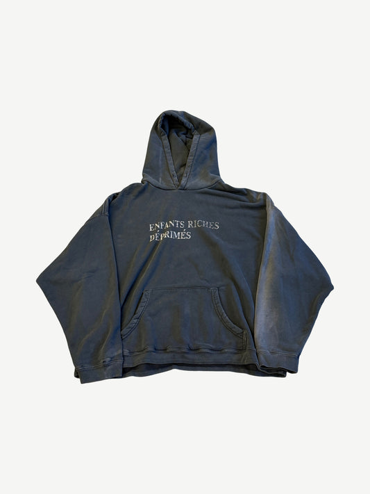 Enfants Riches Deprimes Faded Gray Classic Logo Hoodie