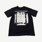Enfants Riches Deprimes gray Italian Romance tee with retro Italian script and graphic print on chest.