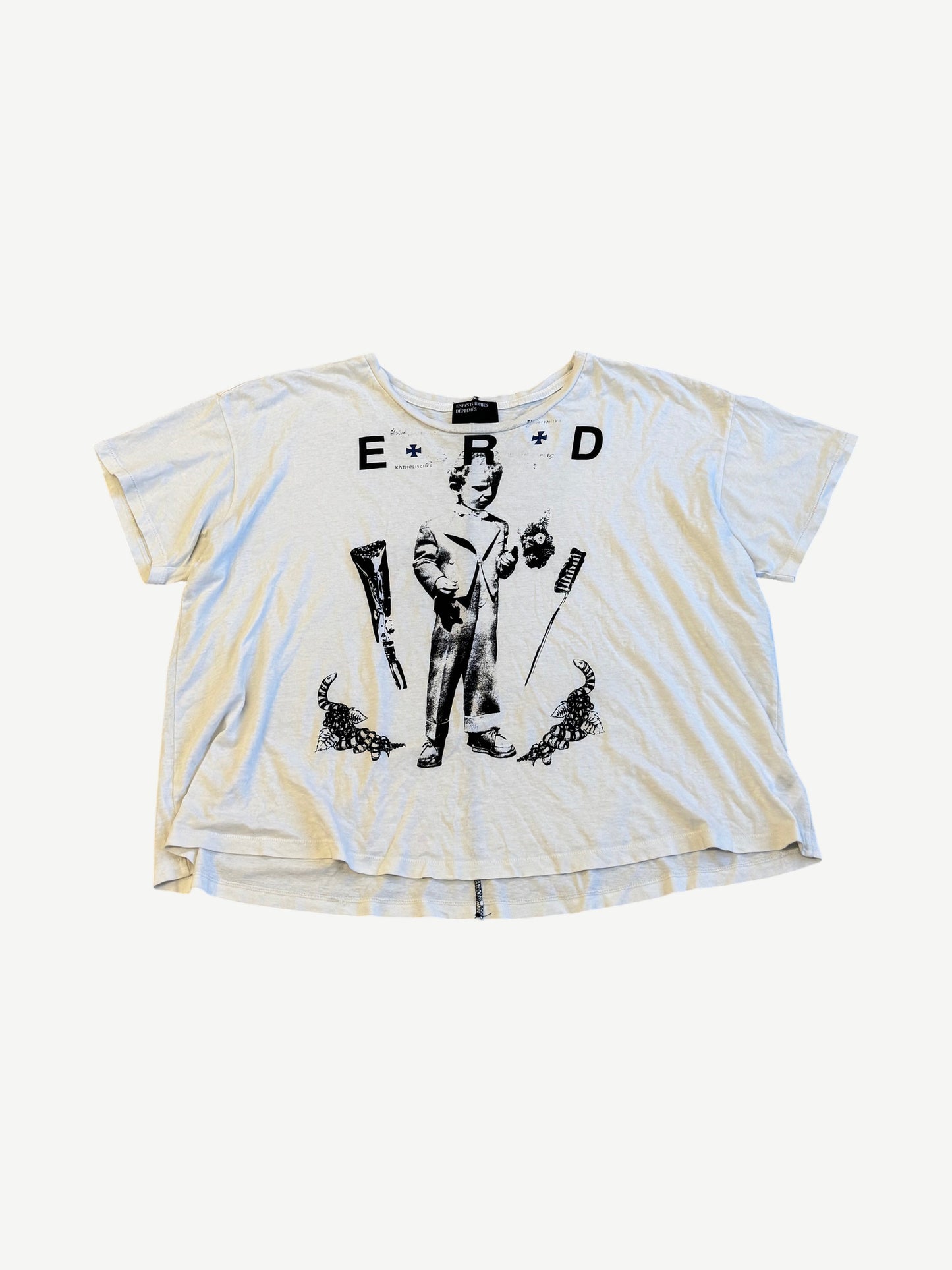 Enfants Riches Deprimes Katholisches Toothbrush Tee