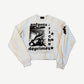 ERD off-white longsleeve front with black tricycle child photo print, typewriter text and Enfants Riches Deprimes logo.
