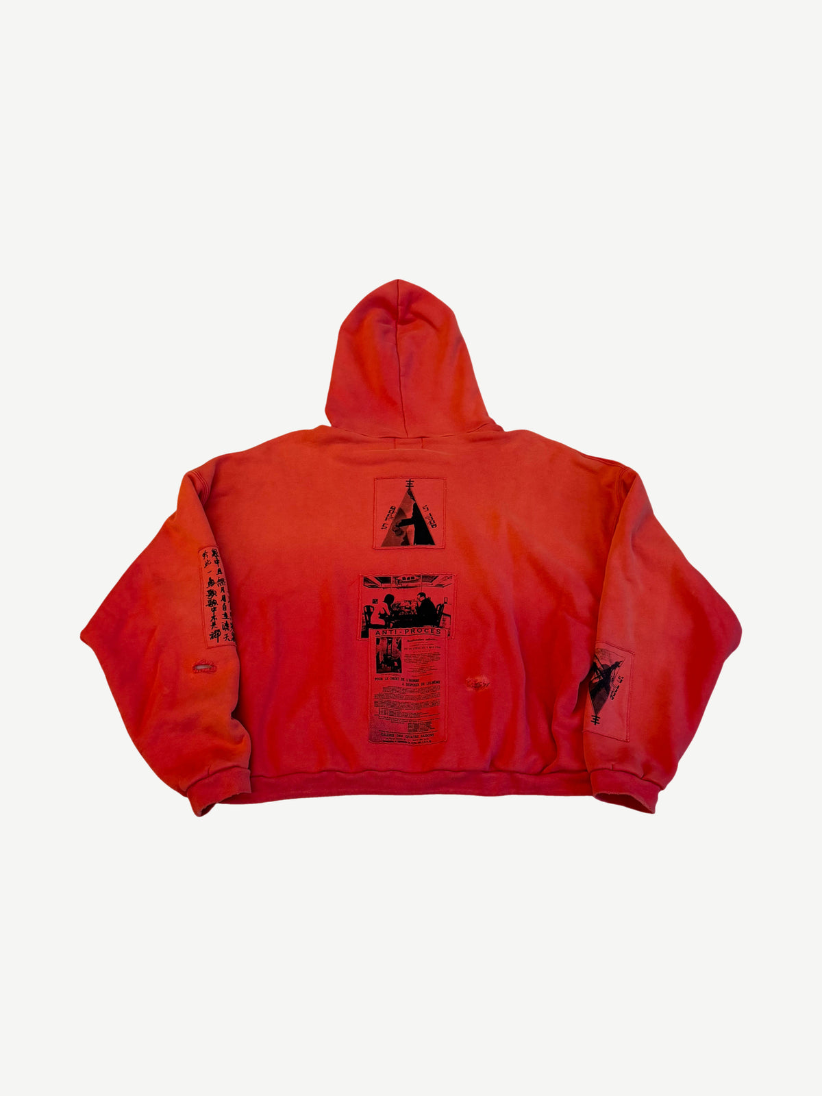 Enfants Riches Deprimes Red Anti-Process Thermal Lined Zip