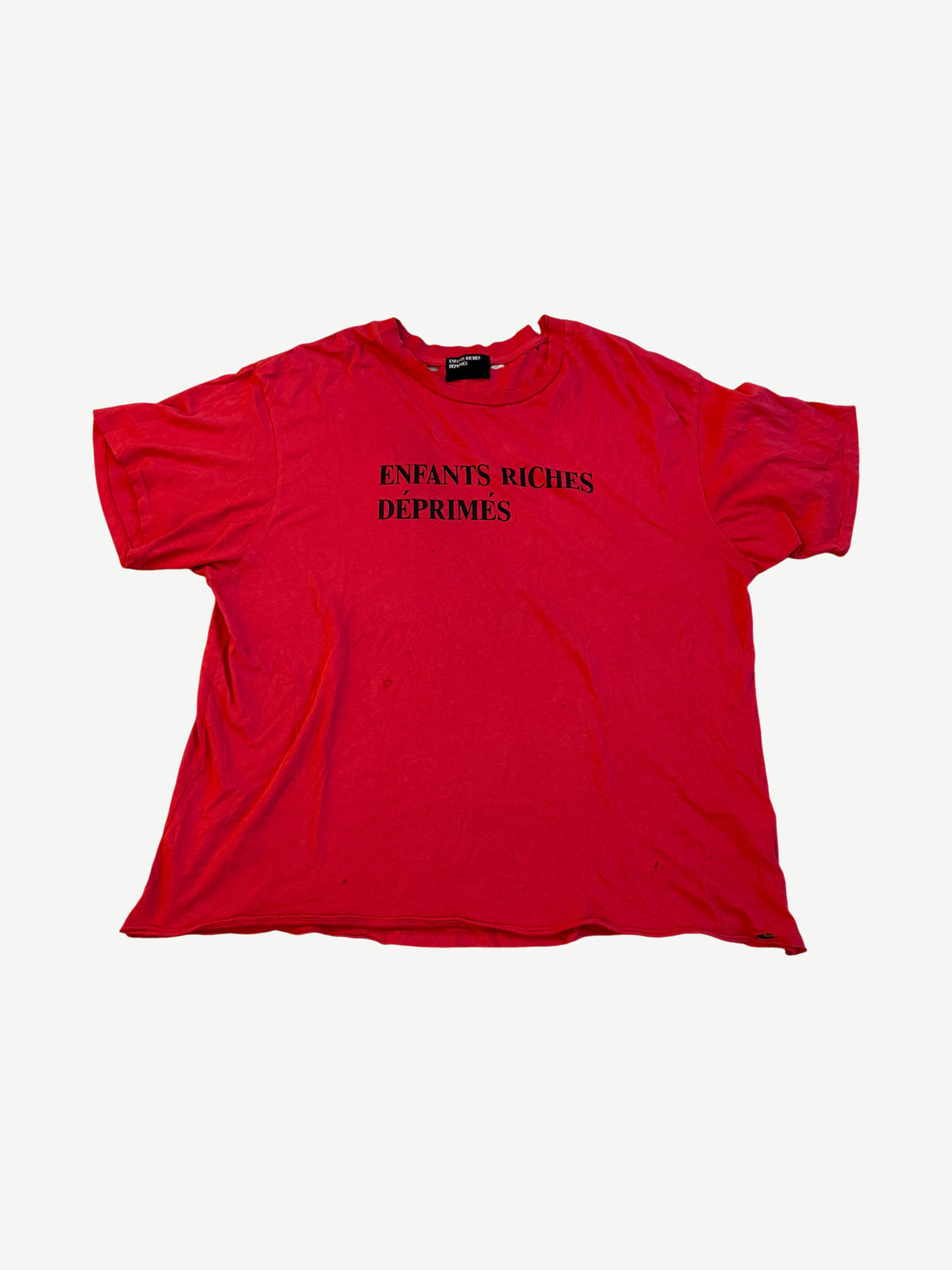 Enfants Riches Deprimes Red Classic Logo Tee