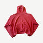 Enfants Riches Deprimes Red Distressed Logo Print Hoodie
