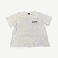 Enfants Riches Deprimes white records tee front, small ERD Records raised fist chest logo