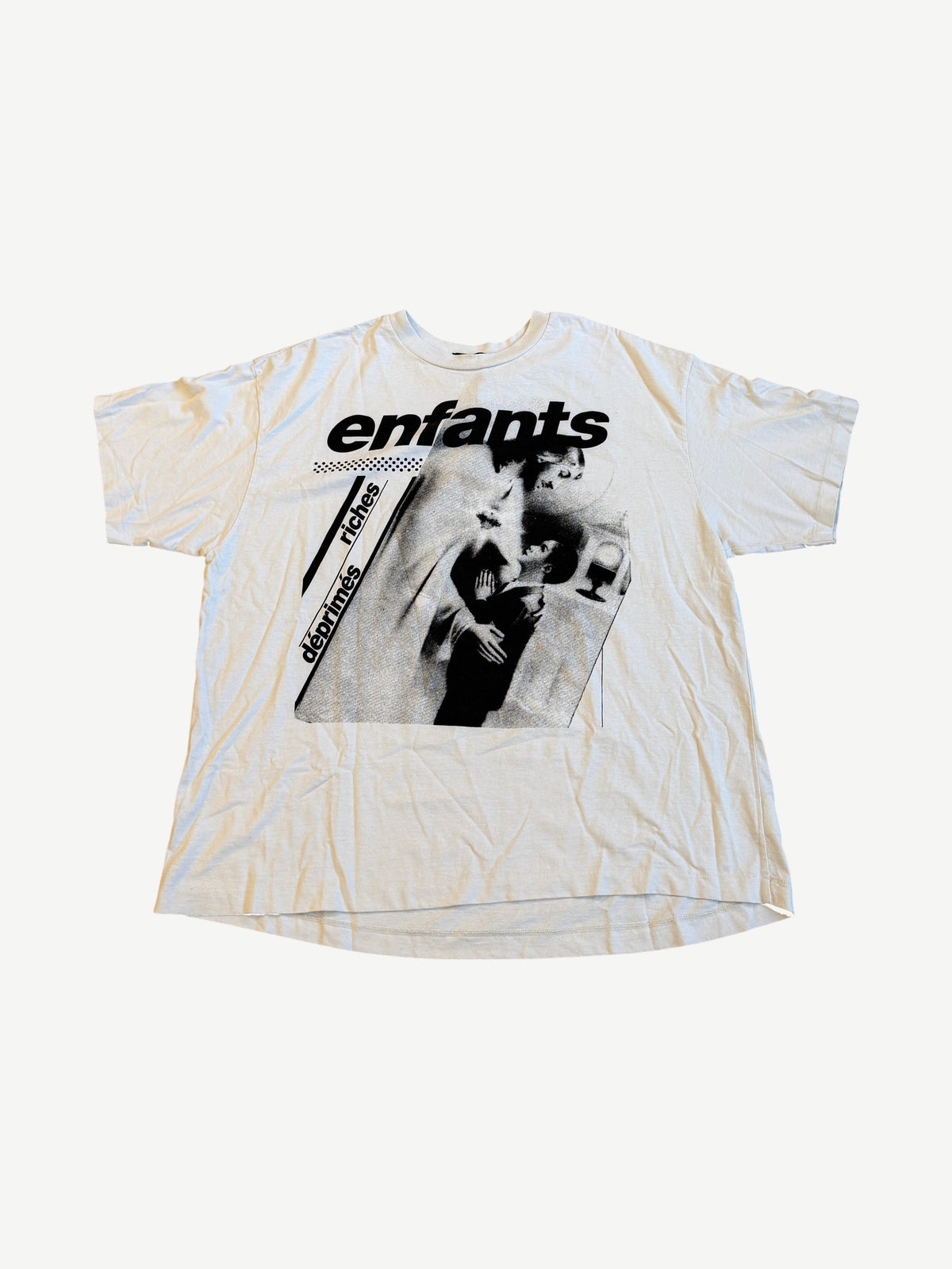 Enfants Riches Deprimes White Touched By Jesus Tee