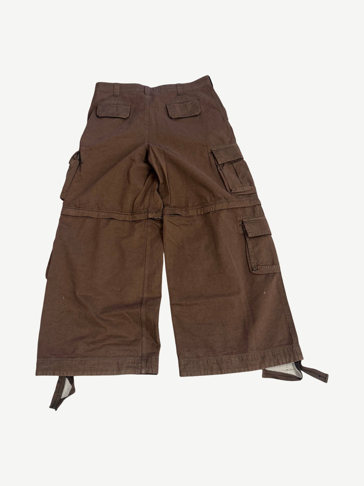 ERL Brown Layered Cargo Pants