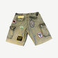Gallery Dept Kenzie G Patch Fatigue Cargo Shorts