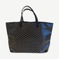 Goyard Black Artois GM Printed Tote Bag
