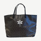 Goyard Black Artois GM Printed Tote Bag