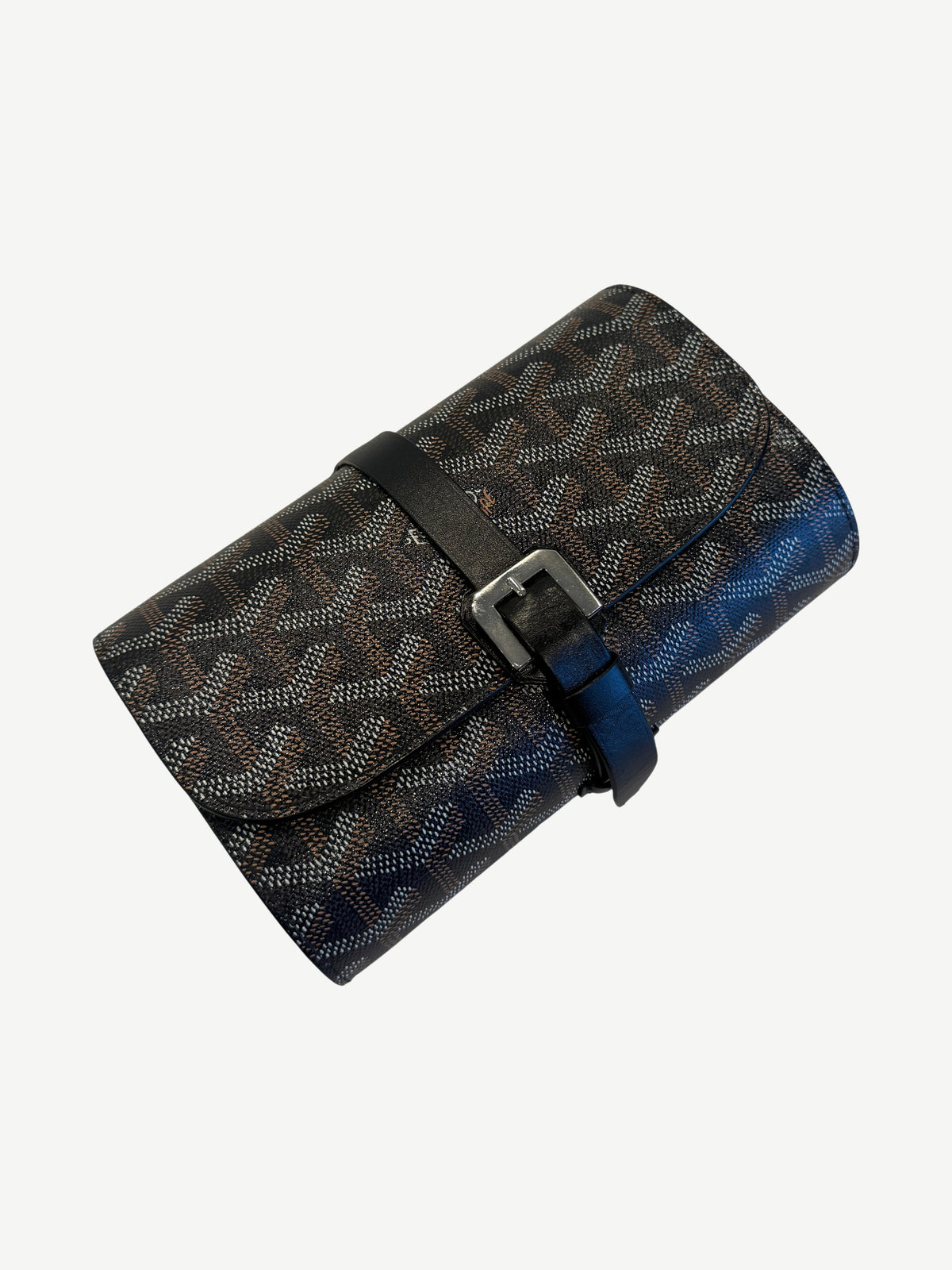 Goyard Black Double Watch Travel Case