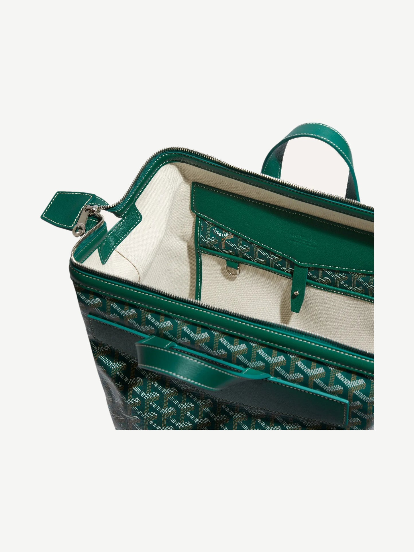 Goyard Green Cisalpin Backpack