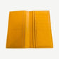 Goyard Yellow Goyardine Richelieu Long Wallet