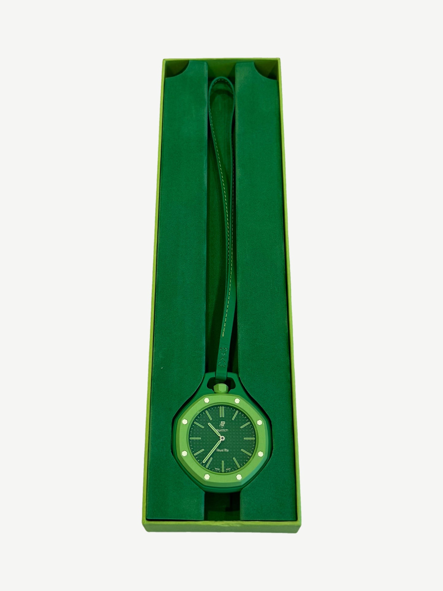 Green Eight Swatch x Audemars Piguet AP Bioceramic Royal Pop
