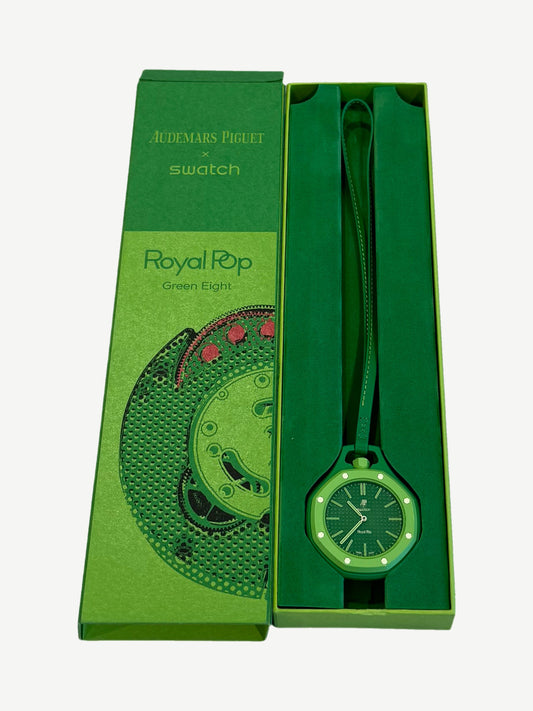 Green Eight Swatch x Audemars Piguet AP Bioceramic Royal Pop