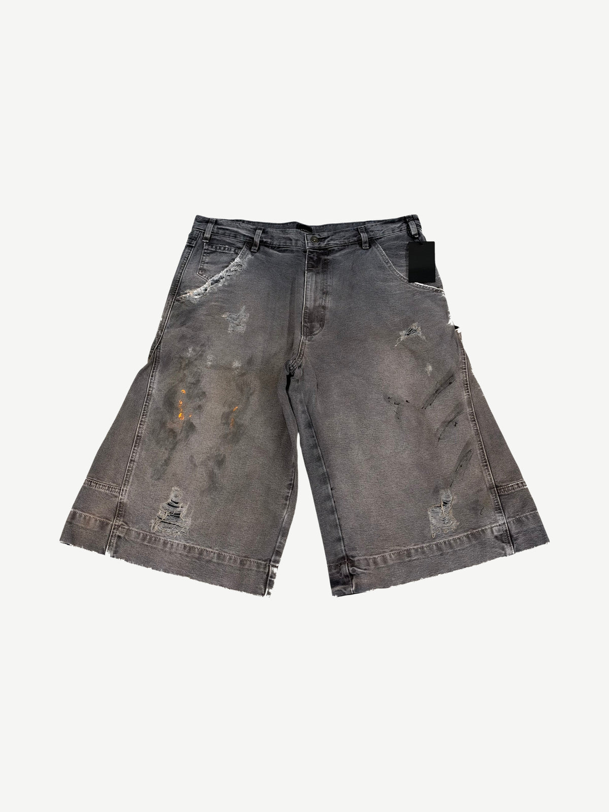 GV Gallery Raspberry Hills Gray Work Jorts
