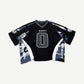 GV Gallery Raspberry Hills Great Wall jersey front, mesh shirt with graphic print and number