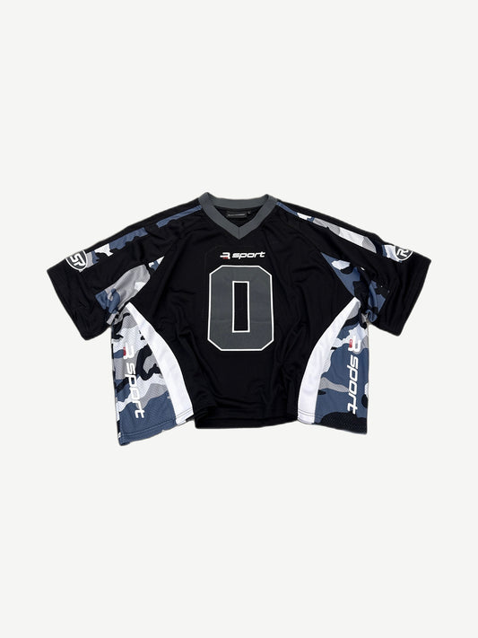 GV Gallery Raspberry Hills Great Wall jersey front, mesh shirt with graphic print and number