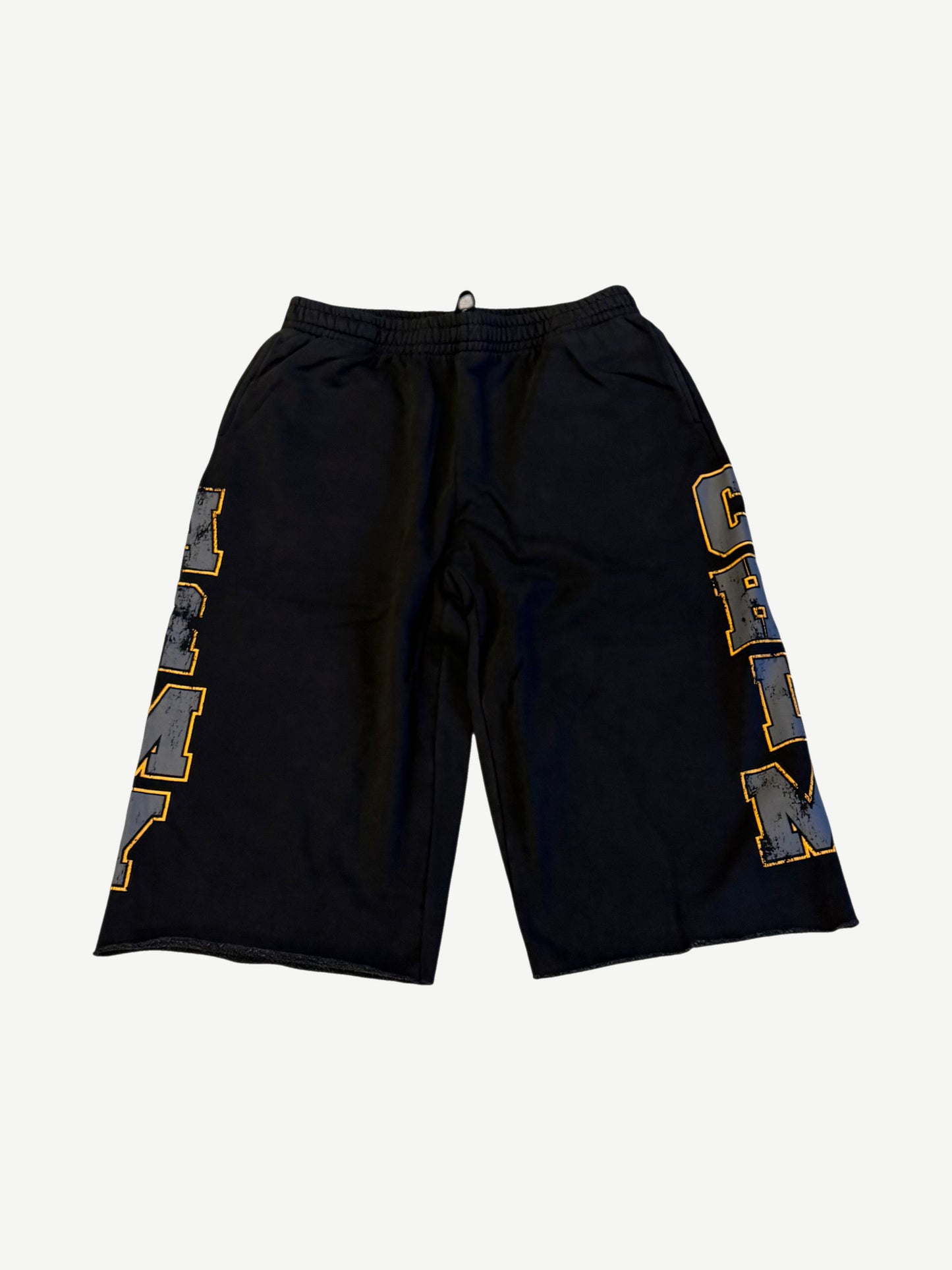 Happy Memories Don't Die HMDD Black Chim Army 3/4 Sweat Shorts