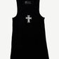 Happy Memories Don't Die HMDD Black Holy Cross Tank Top