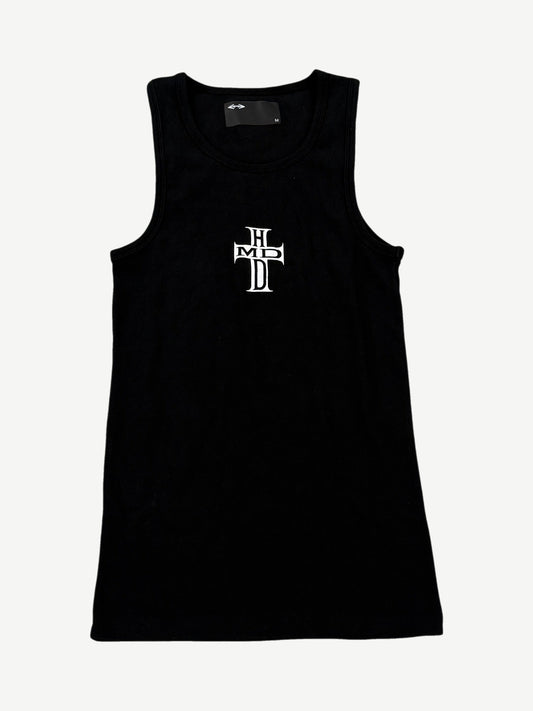 Happy Memories Don't Die HMDD Black Holy Cross Tank Top