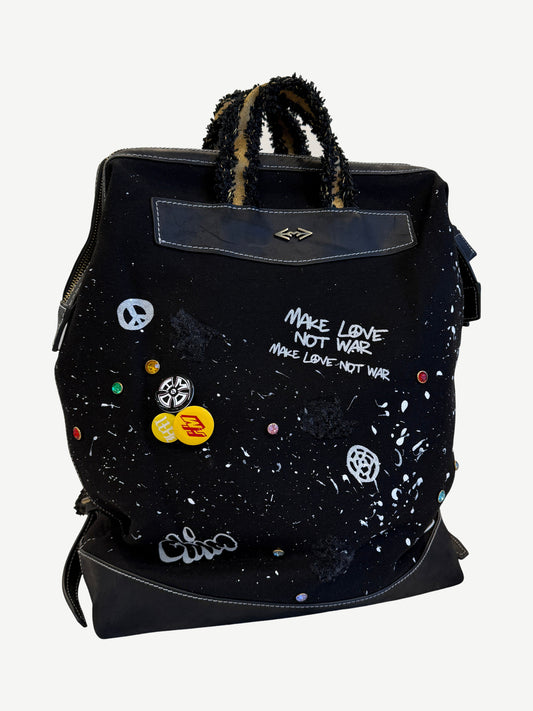 Happy Memories Don't Die HMDD Black Jester Backpack