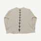 Happy Memories Don't Die HMDD Cream Holy Cross Thermal Longsleeve